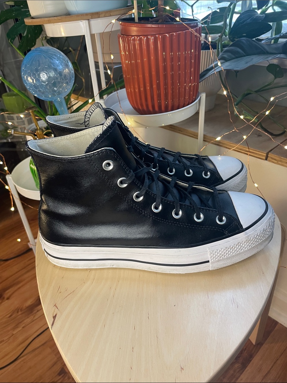 Chuck Taylor All Star Leather Platform - Picture 5 of 8